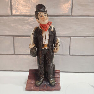 Vintage Lefton Chimney Sweep Figurine 9" Tall. Excellent Condition.